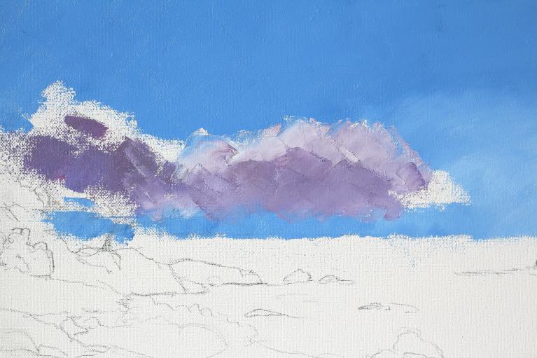 seaside clouds