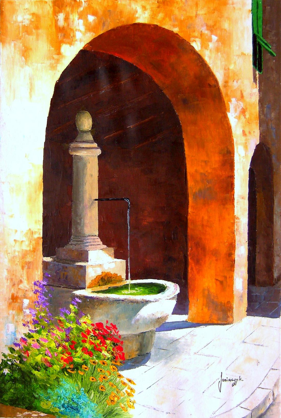 Fountain of the village