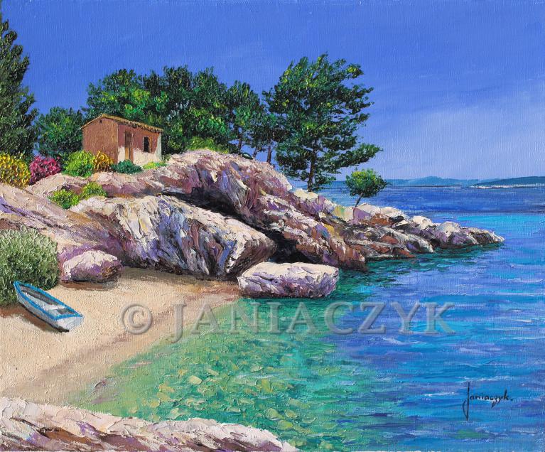 Little creek 46x38 cm